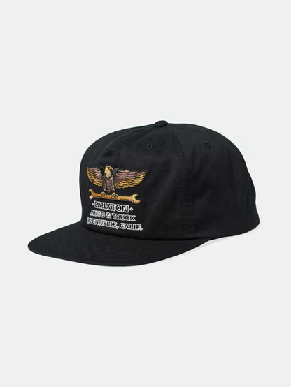 BRIXTON REPAIR SNAPBACK BLACK