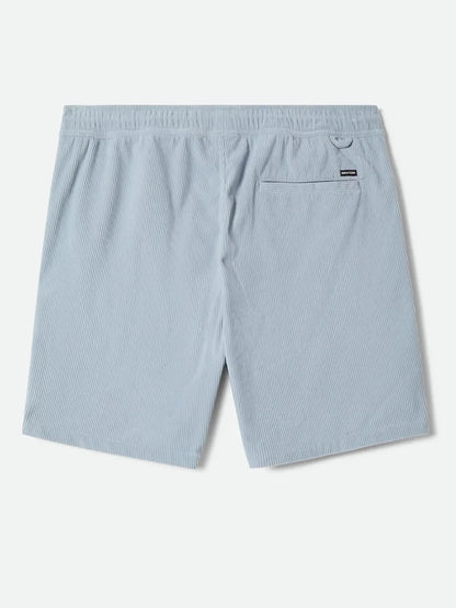 BRIXTON EVERYDAY CORDUROY SHORT DUSTY BLUE 