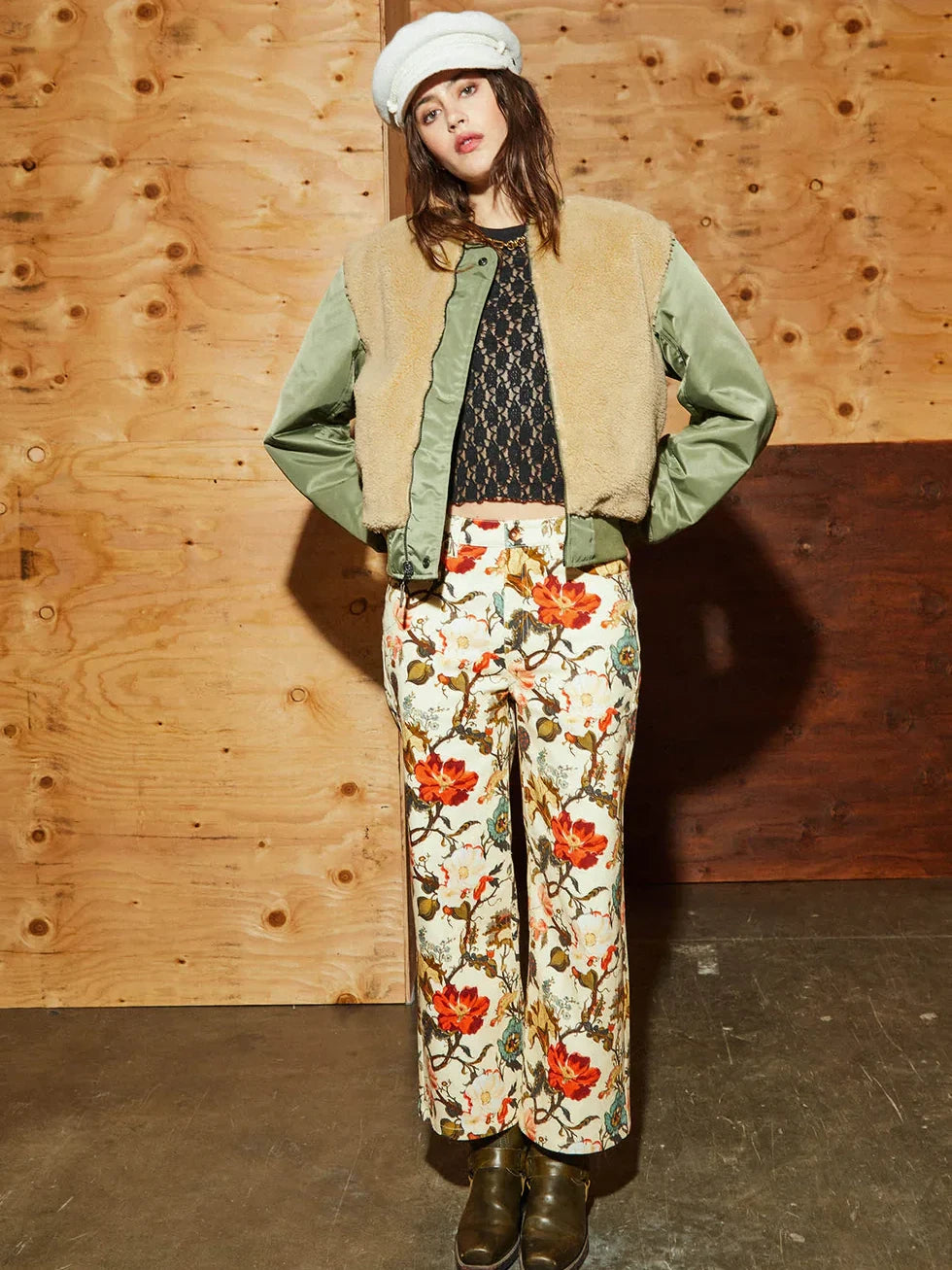 BRIXTON SHERPA SURPLUS BOMBER JACKET 