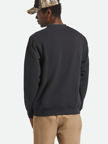 BRIXTON GALLOP CREW BLACK 