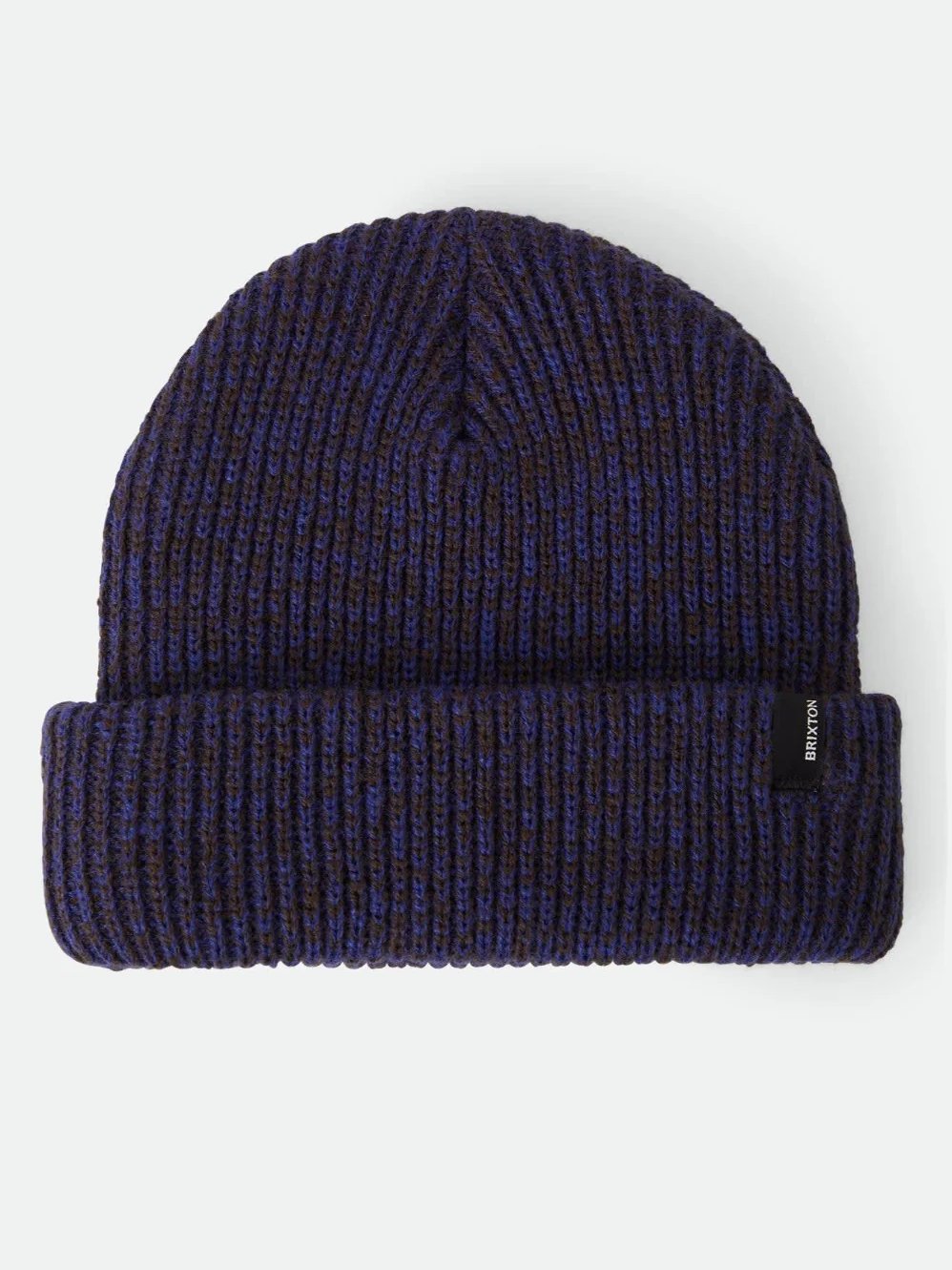 BRIXTON CHUNKY HEIST BEANIE MARLED NAVY/CARAMEL 