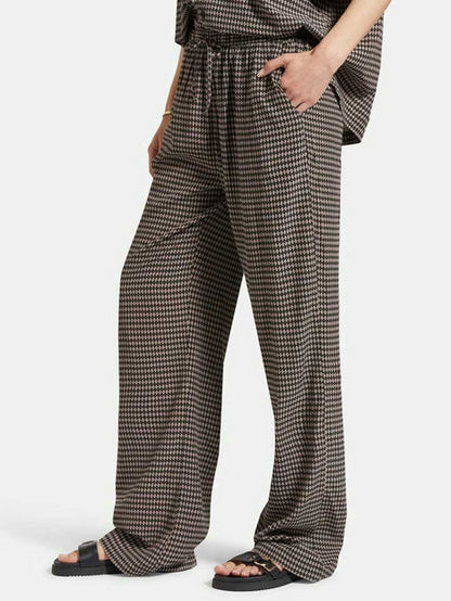 BRIXTON HUDSON LOUNGE PANT WASHED BLACK/GREY CINDER 