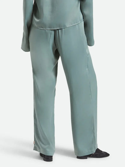 BRIXTON SOHO SILKY PANT BLUE/GREEN