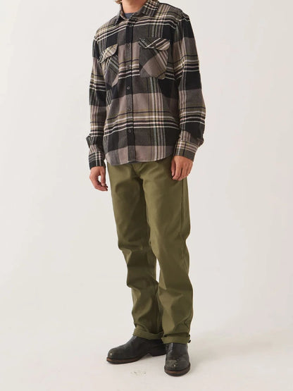 BRIXTON BUILDERS 5 POCKET PANT DARK OLIVE 