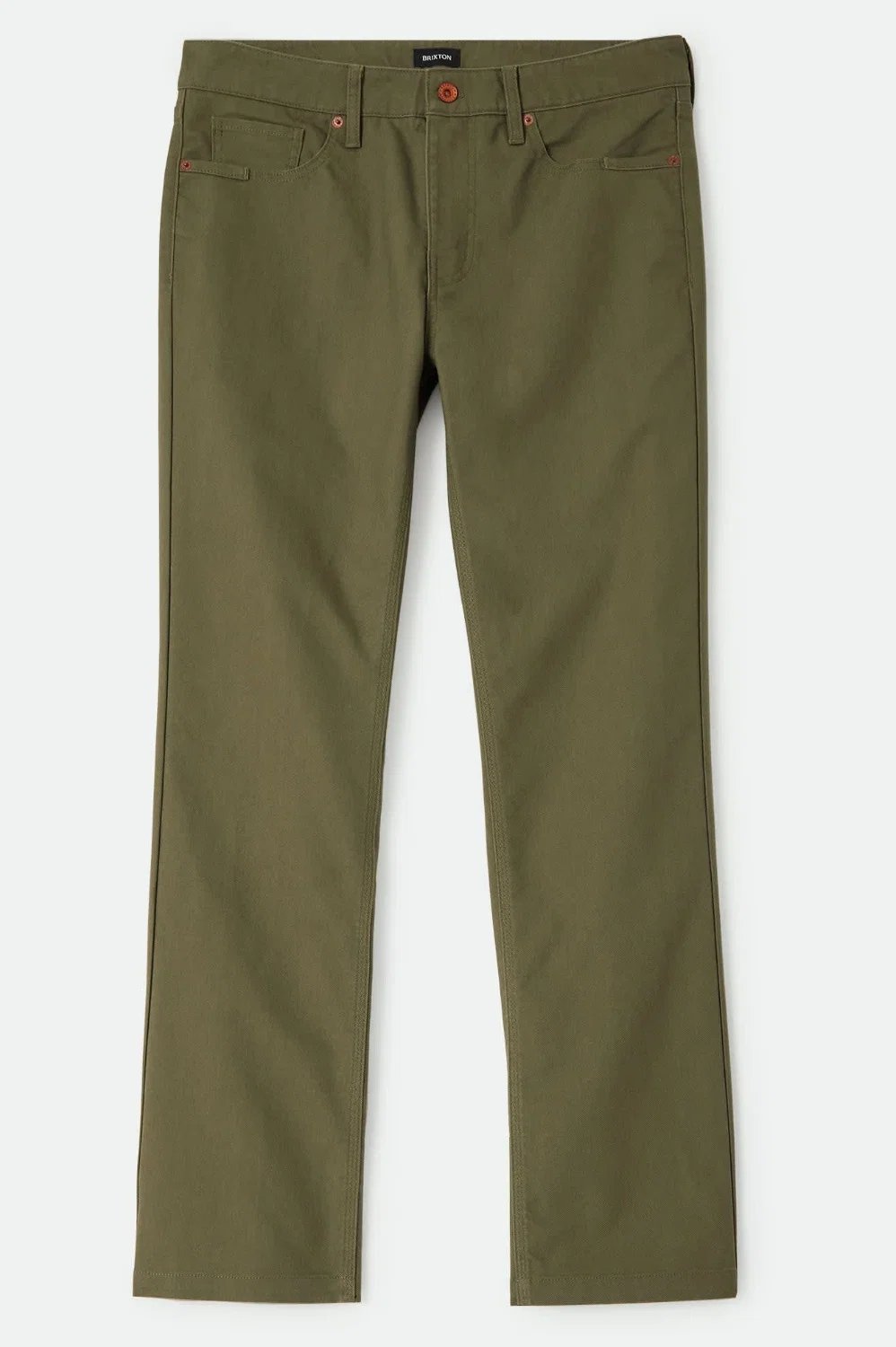 BRIXTON BUILDERS 5 POCKET PANT DARK OLIVE 