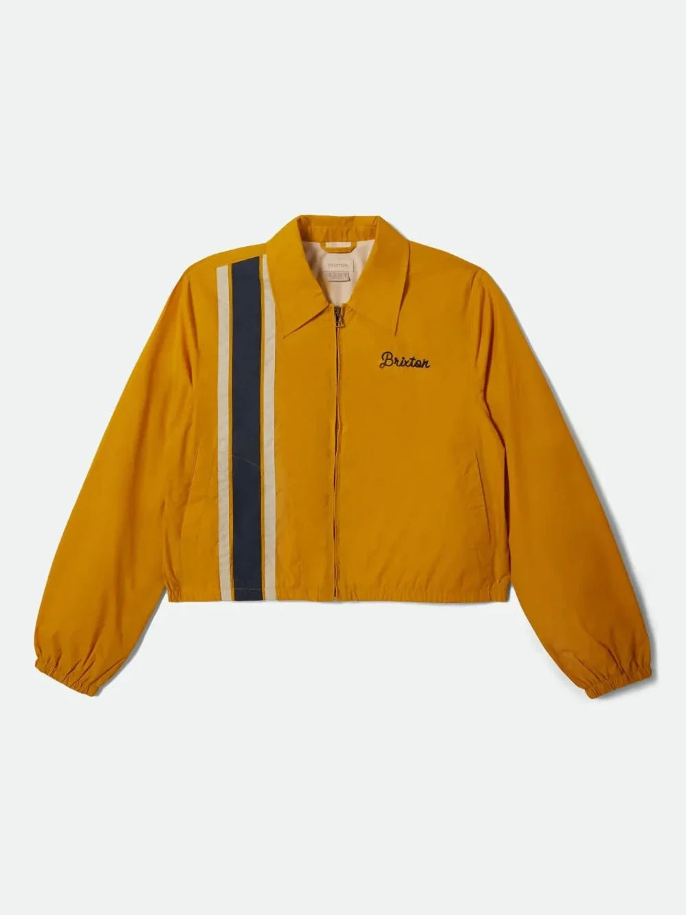 BRIXTON GOODYEAR MECHANICS JACKET NUGGET GOLD 