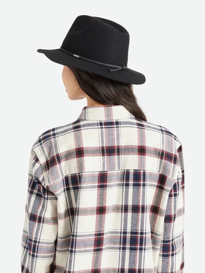 Brixton Wesley Fedora Black