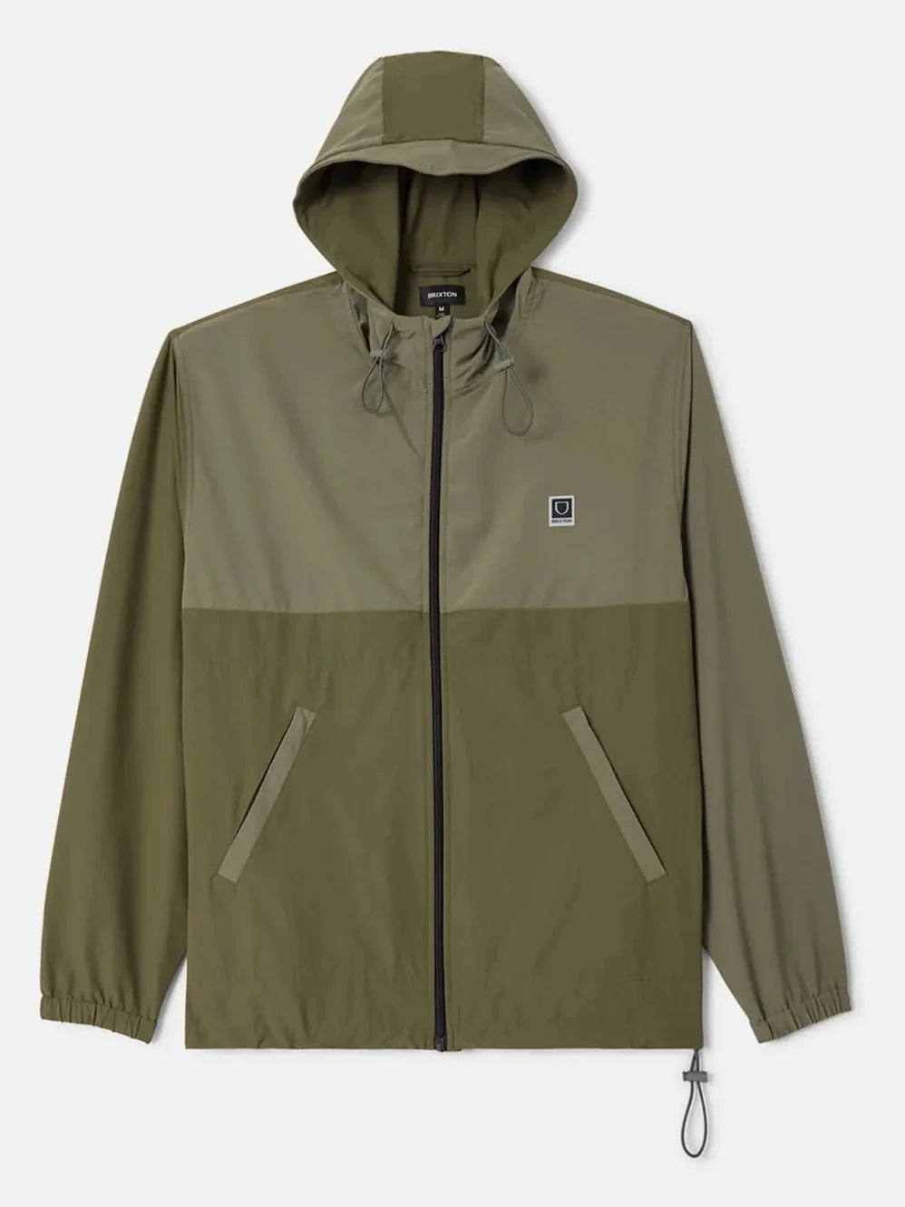 BRIXTON JOURNEY ZIP JACKET DARK OLIVE 