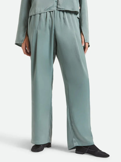 BRIXTON SOHO SILKY PANT BLUE/GREEN