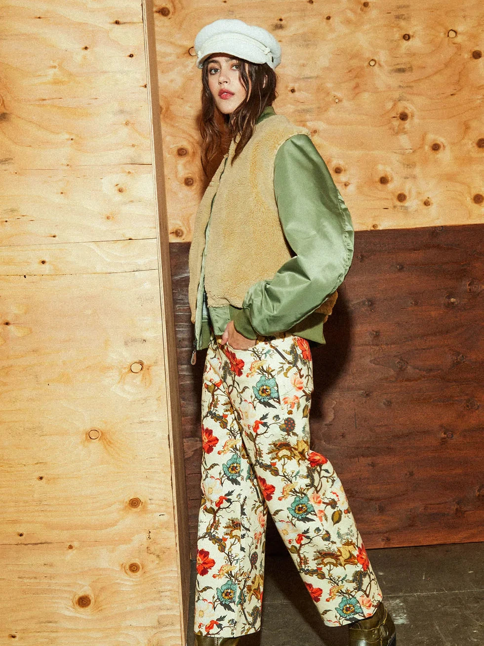 BRIXTON SHERPA SURPLUS BOMBER JACKET 