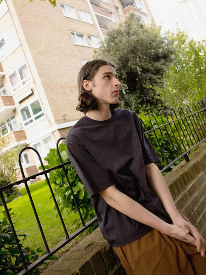 BRIXTON BASELINE RELAXED TEE BLACK