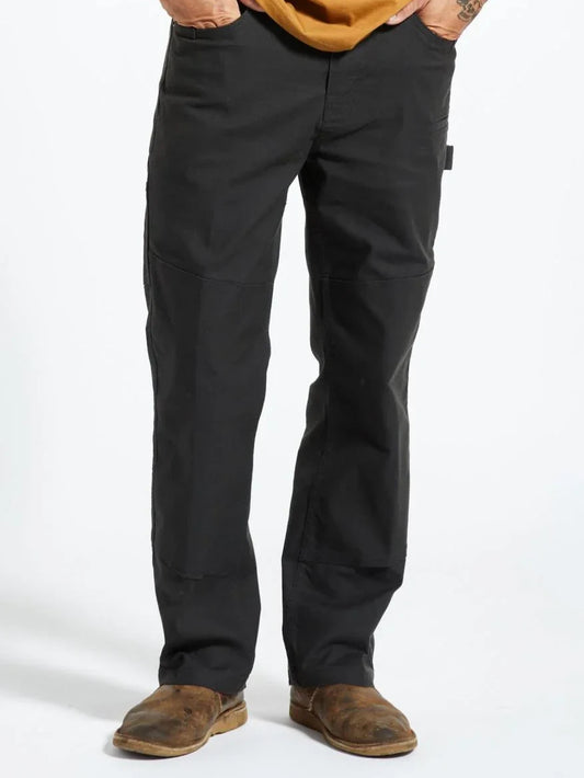BRIXTON BUILDERS CARPENTER STRETCH PANT WASHED BLACK 
