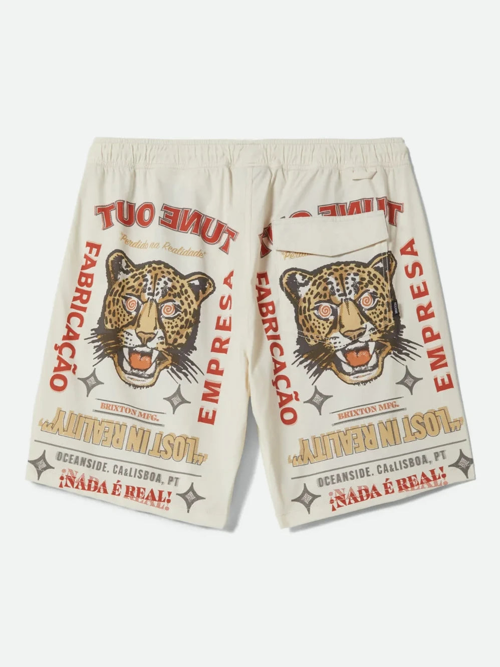 BRIXTON EVERYDAY STRETCH HYBRID SHORT LOST IN REALITY 