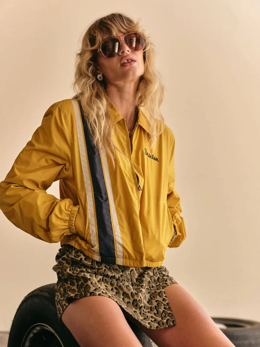 BRIXTON GOODYEAR MECHANICS JACKET NUGGET GOLD 