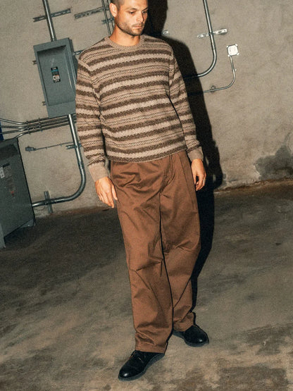 BRIXTON MIDNIGHT CREW SWEATER 