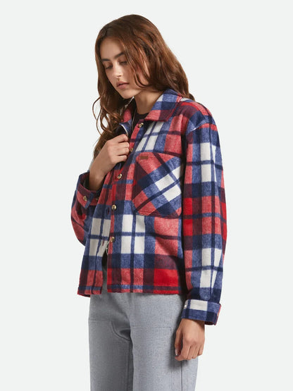 BRIXTON BOWERY SOFT BRUSHED FLANNEL