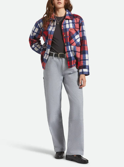 BRIXTON BOWERY SOFT BRUSHED FLANNEL