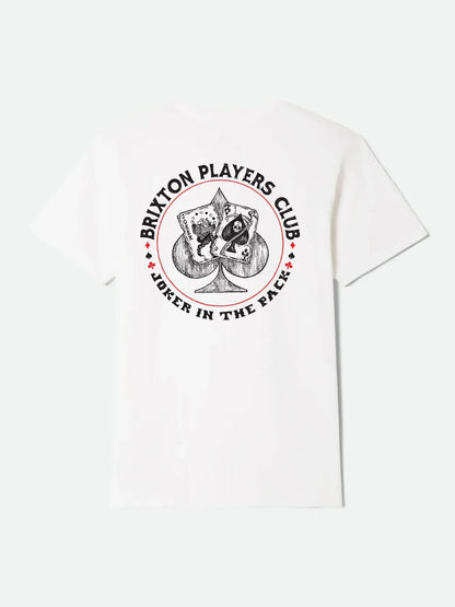 BRIXTON VANGUARD STANDARD T-SHIRT WHITE 