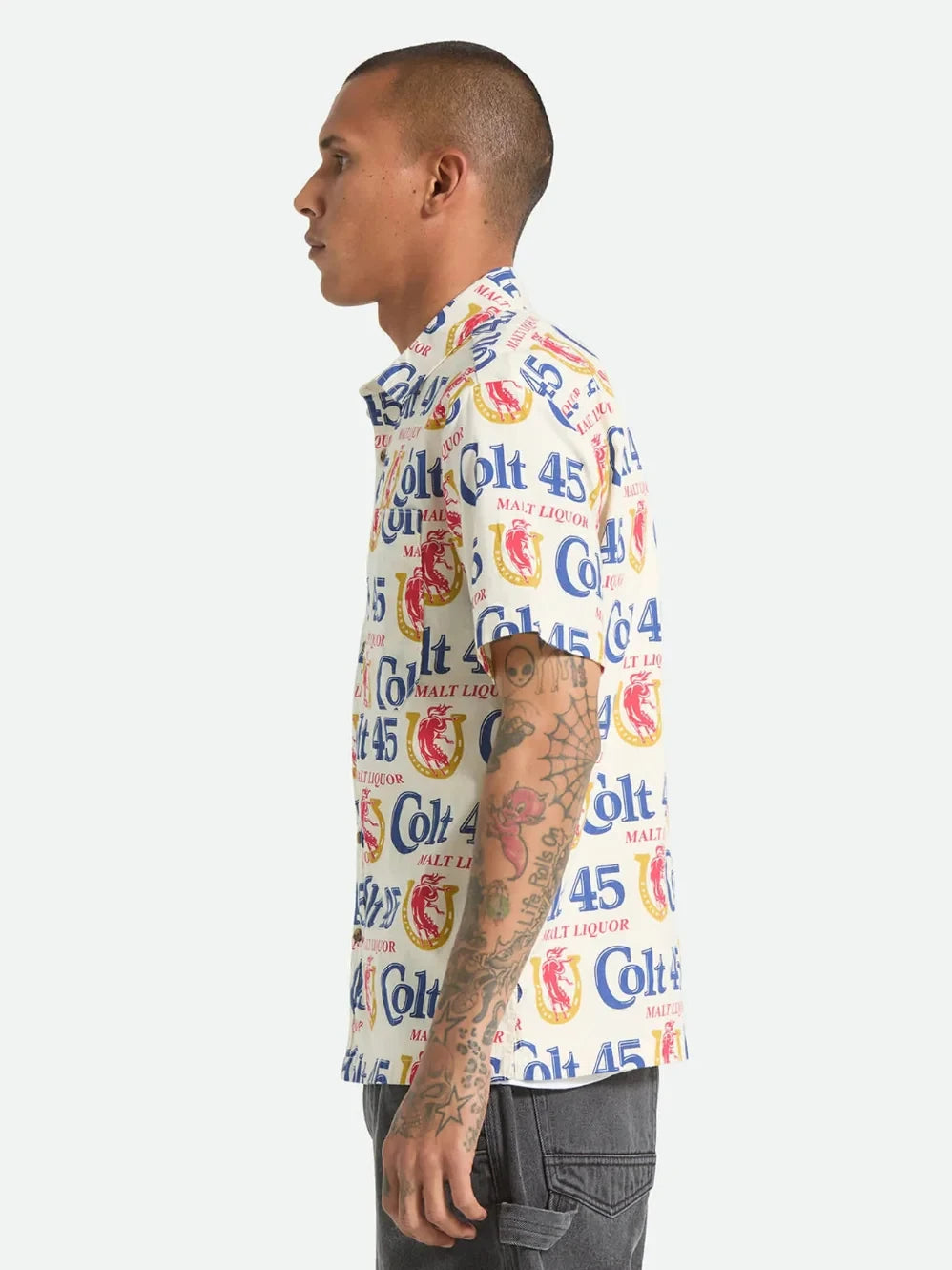 COLT 45 X BRIXTON SHORT SLEEVE SHIRT