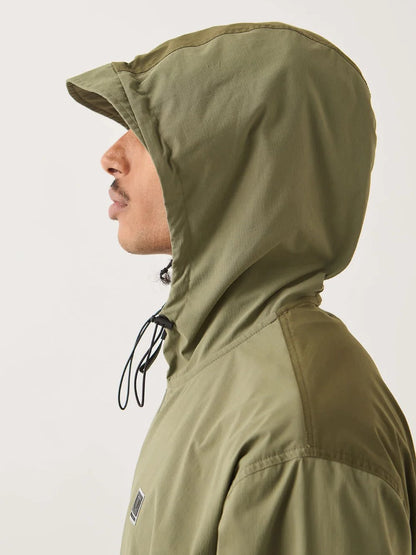 BRIXTON JOURNEY ZIP JACKET DARK OLIVE 