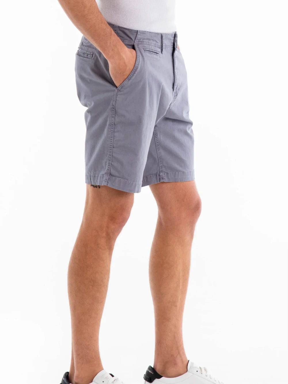 ORIGINAL PAPERBACKS WALDEN CHINO SHORT LIGHT GREY