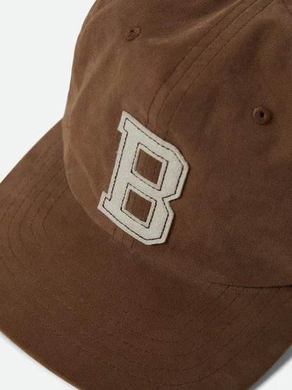 BRIXTON BIG B ADJUSTABLE HAT PINECONE BROWN TWILL