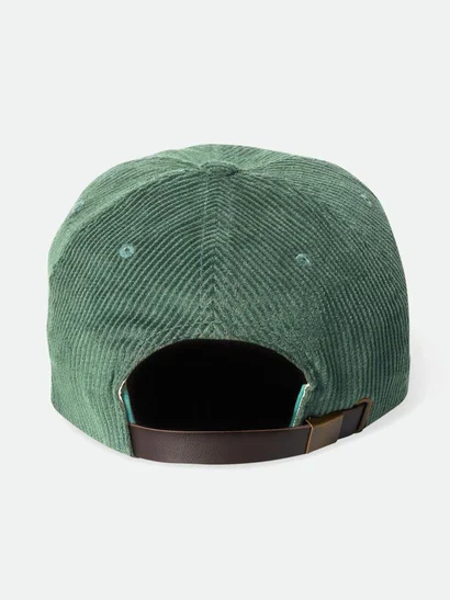 BRIXTON BIG B ADJUSTABLE HAT EMERALD CORD