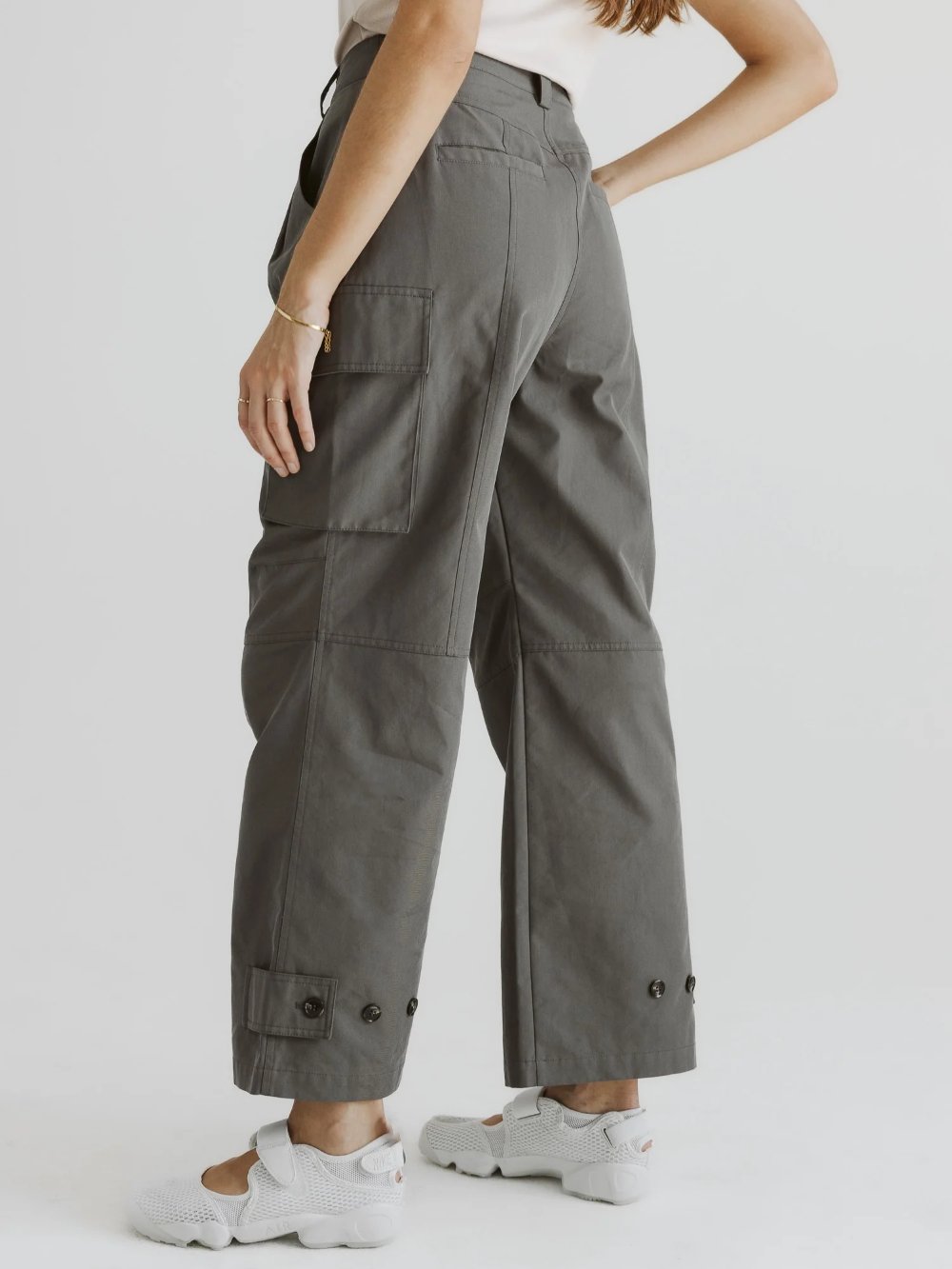ALL : ROW MADDIE PANTS CHARCOAL