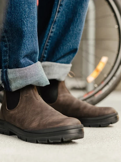 BLUNDSTONE MEN'S TERRAIN #2634 CHELSEA BOOT ROCKY ROAD 