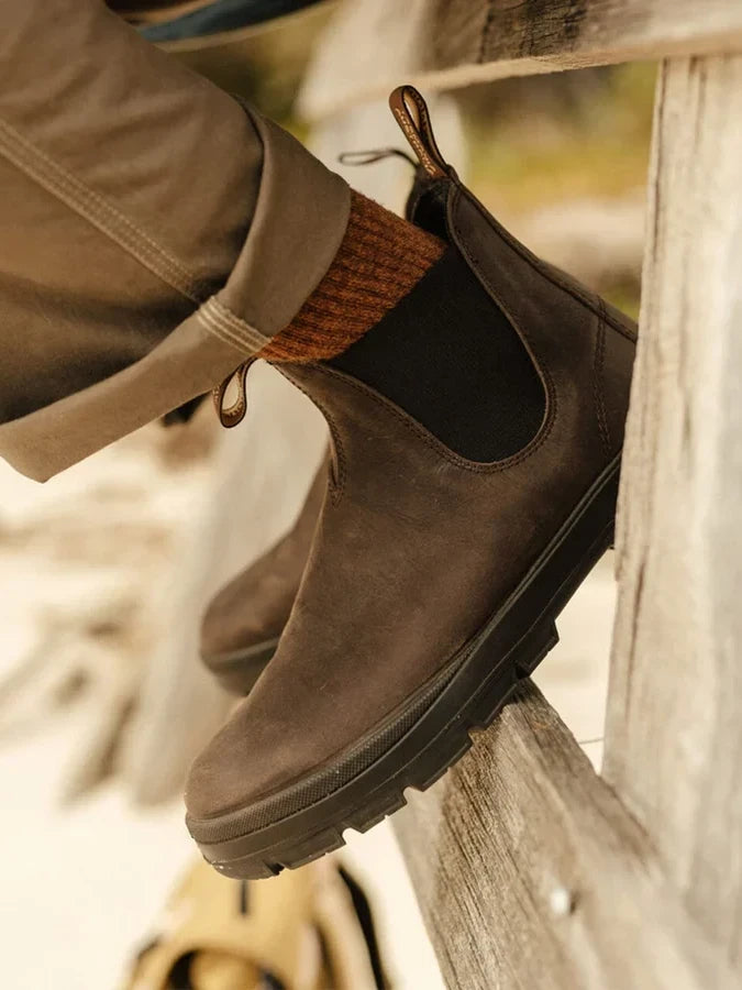BLUNDSTONE MEN'S TERRAIN #2634 CHELSEA BOOT ROCKY ROAD 
