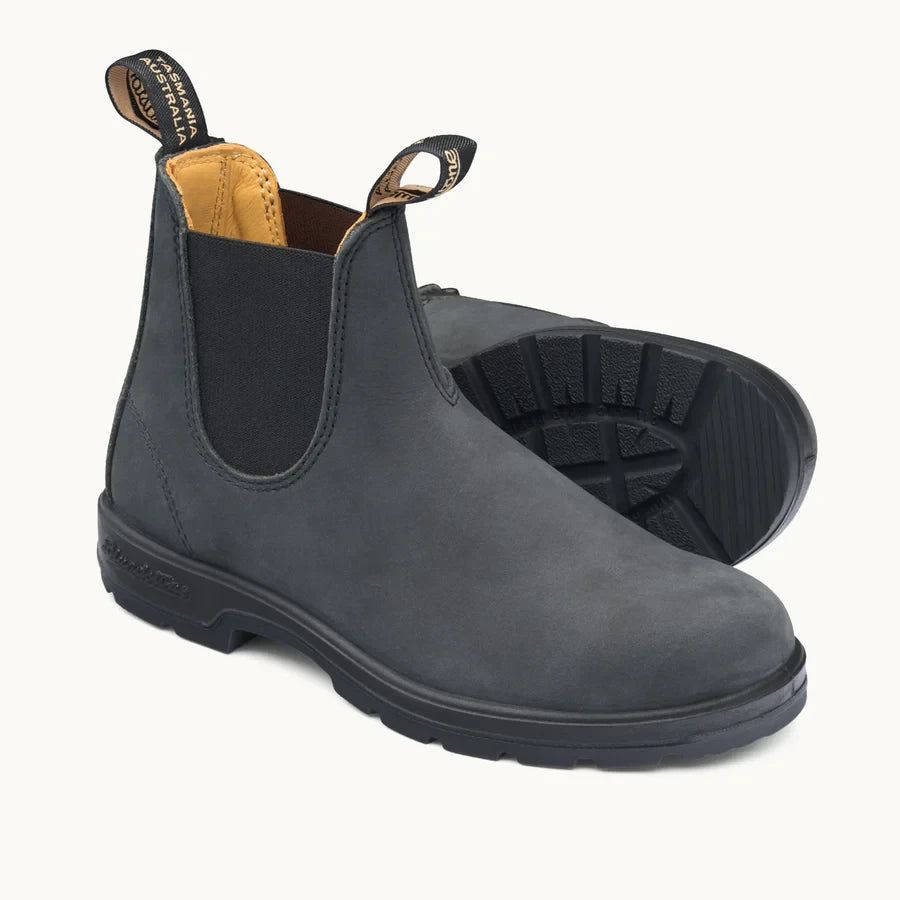 BLUNDSTONE MEN'S CLASSIC CHELSEA BOOT RUSTIC BLACK 