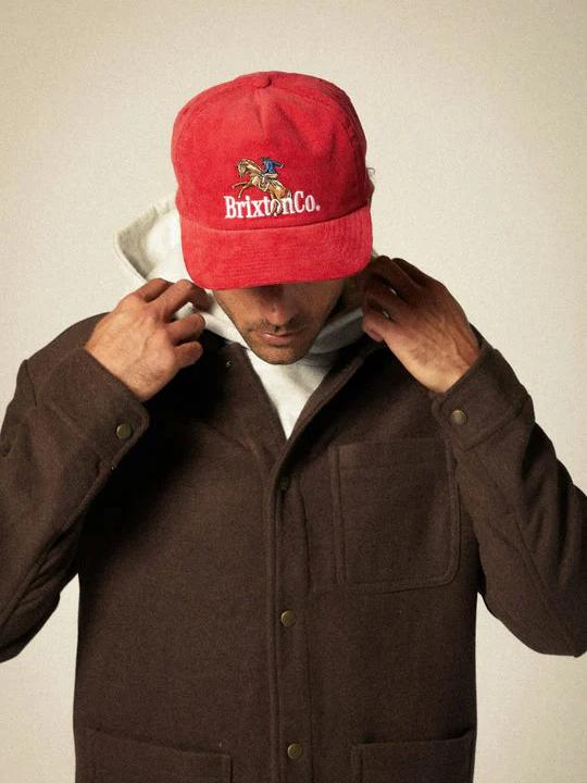 BRIXTON INWOOD SNAPBACK RED