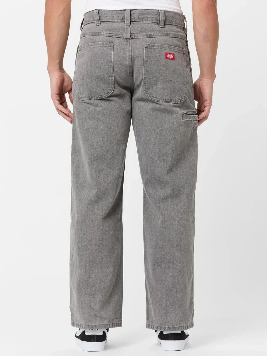 DICKIES LOOSE FIT DOUBLE KNEEE PANT GREY WASH 