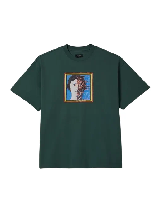 BIRXTON TRANSFORM OVERSIZED T-SHIRT PRIMAL GREEN