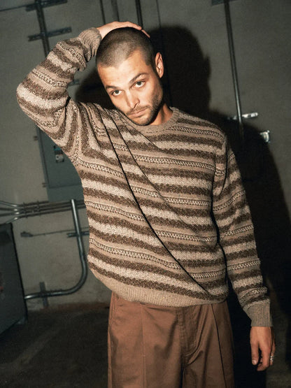 BRIXTON MIDNIGHT CREW SWEATER 