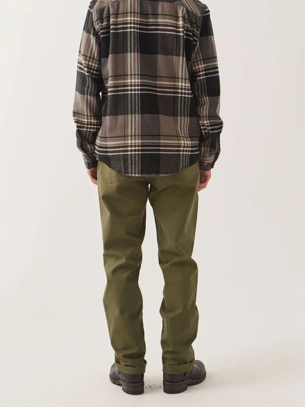 BRIXTON BUILDERS 5 POCKET PANT DARK OLIVE 