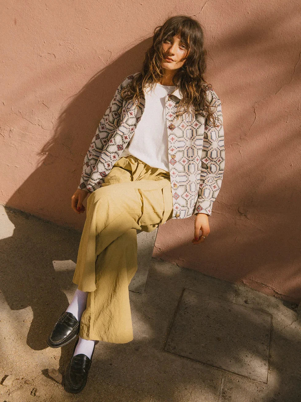 BRIXTON THE JETT LIGHTWEIGHT CARGO WIDE LEG PANT OLIVE STONE 