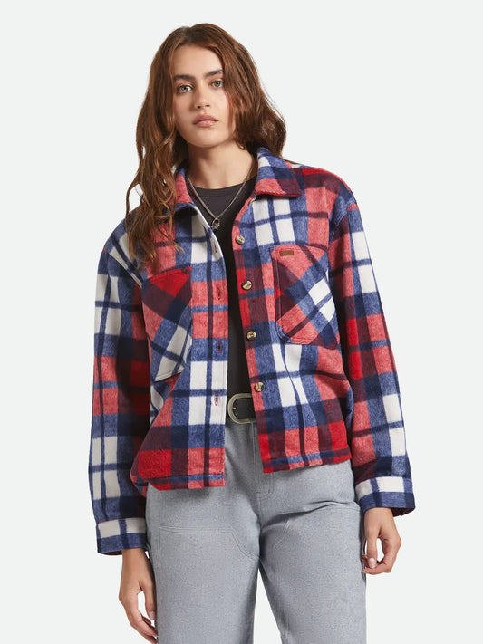 BRIXTON BOWERY SOFT BRUSHED FLANNEL