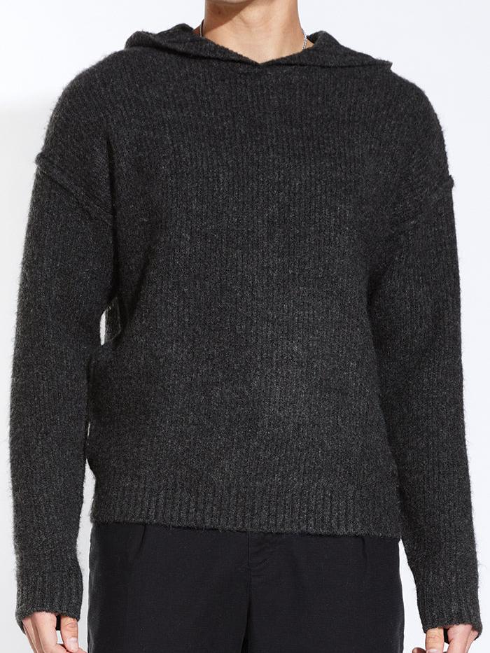 CIVIL SOCIETY AVERY SWEATER DARK CHARCOAL 