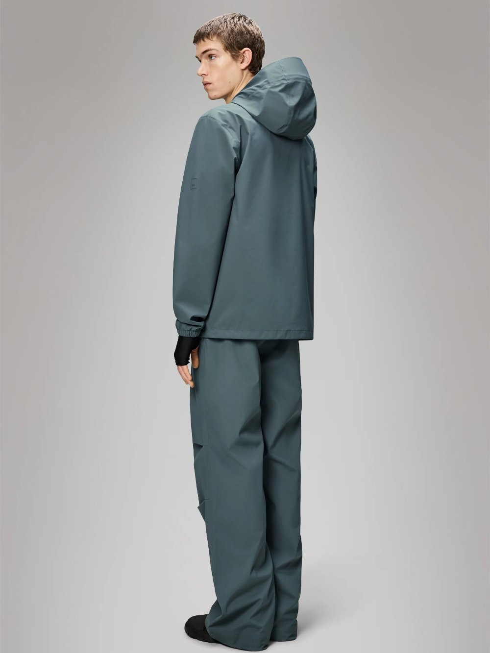 RAINS SUVA HARDSHELL JACKET LAGOON 
