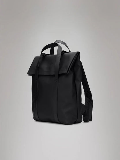 RAINS 2 WAY TOTE BACKPACK BLACK 