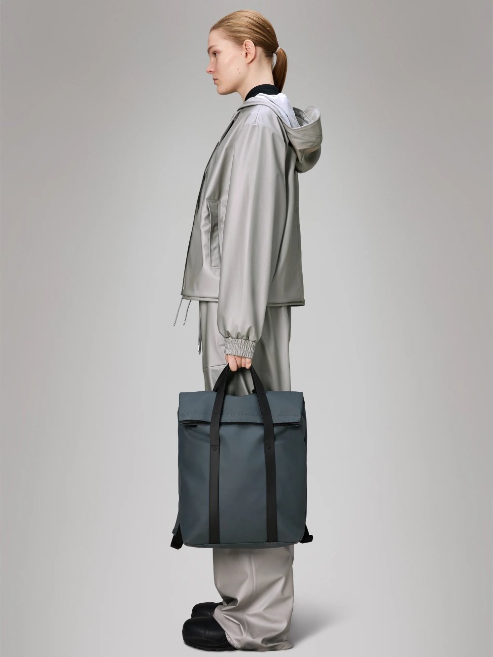 RAINS 2 WAY TOTE BACKPACK LAGOON