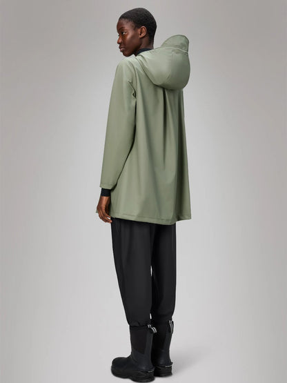 RAINS A-LINE JACKET DRIFT