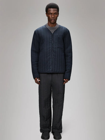 RAINS BANJA LINER JACKET NAVY