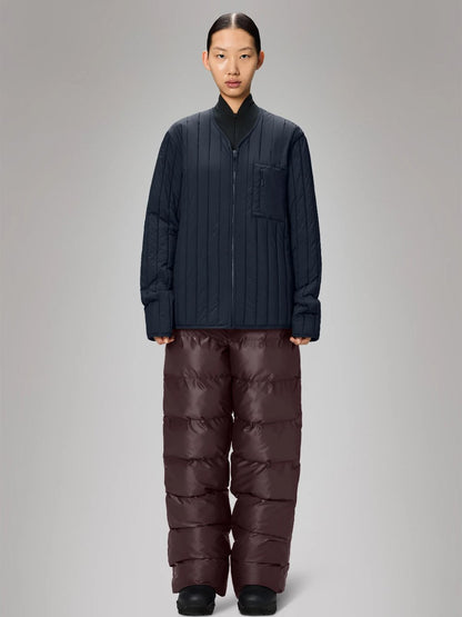 RAINS BANJA LINER JACKET NAVY