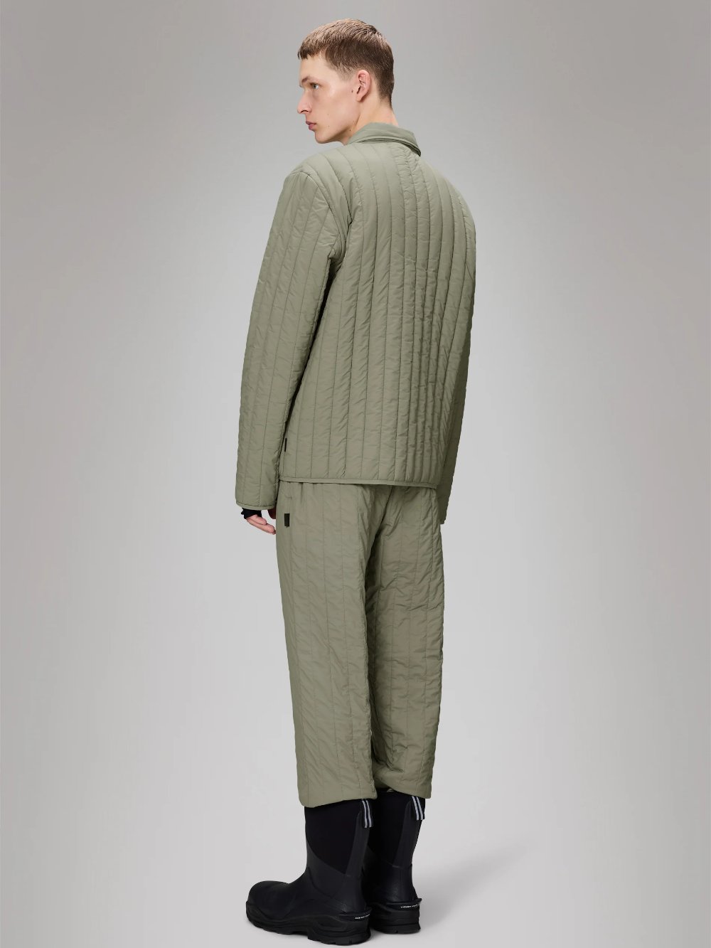 RAINS BANJA LINER OVERSHIRT DRIFT 