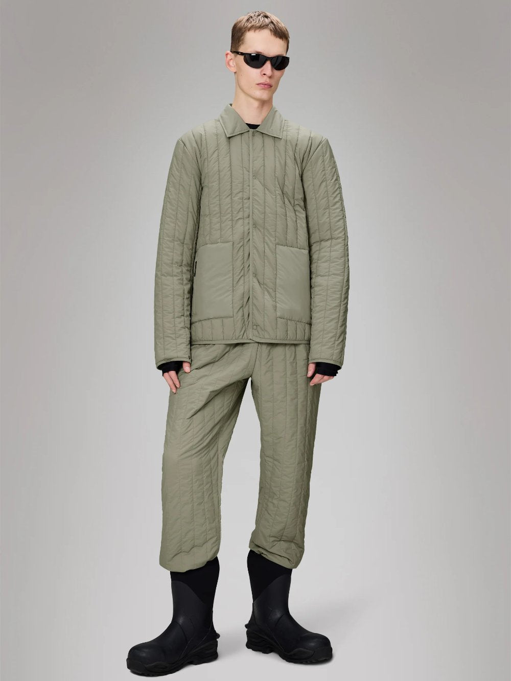 RAINS BANJA LINER OVERSHIRT DRIFT 