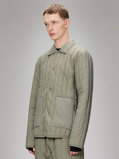 RAINS BANJA LINER OVERSHIRT DRIFT 