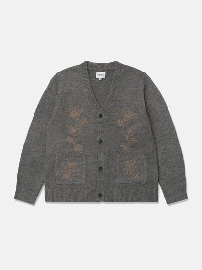 RHYTHM WES CARDIGAN CHARCOAL 