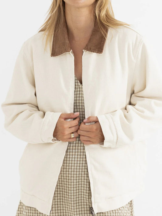RHYTHM JAMIE JACKET NATURAL 